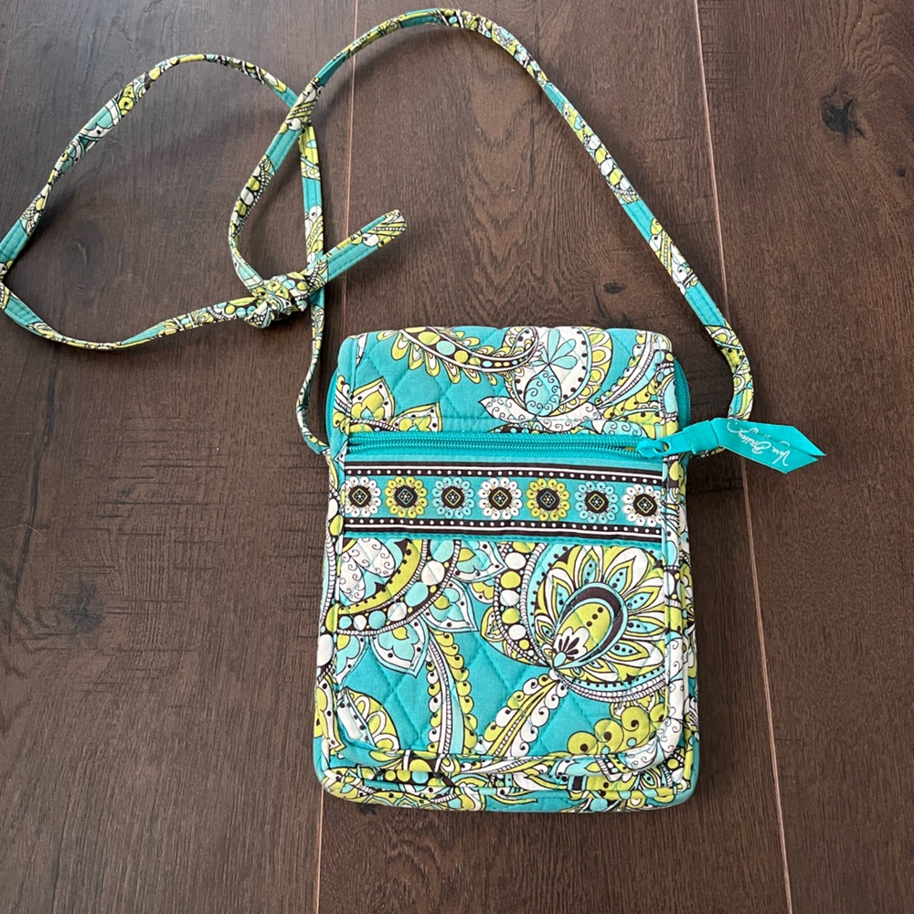 Vera Bradley Peacock Hipster Crossbody Bag
